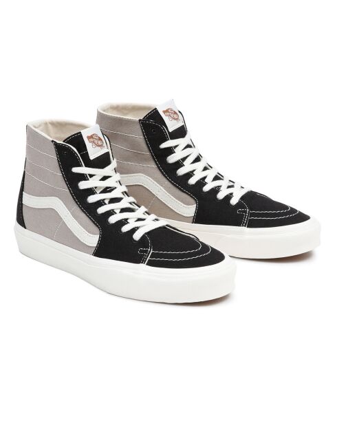 Sneakers en Cuir & Textile SK8-Hi Tapered noir/gris